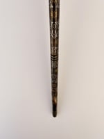 عكاز ابانوس تطعيم فضه ونحاس