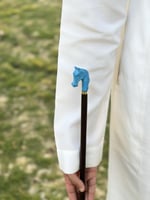 عصا الخيل فيروزي صغير