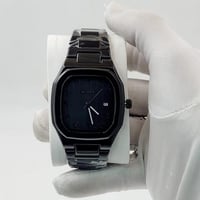 ساعة عربي سانتوس اسود كامل