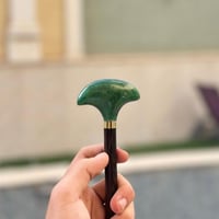 عصا جنبيه اخضر صغير