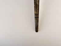 عكاز ابانوس تطعيم فضه ونحاس