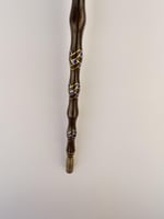 عصا ابانوس حجر كريم