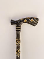 عصا ابانوس حجر كريم