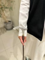 عصا حديد مقبض كبير