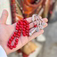 سبحه عقيق احمر