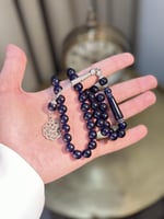 سبحه بكلايت بنفسجي غامق