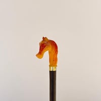 عصا الخيل كهرمان مخلوط صغير