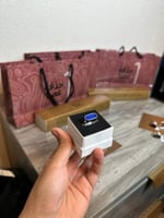 خاتم مستطيل - كحلي