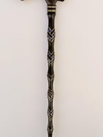 عصا ابانوس حجر كريم