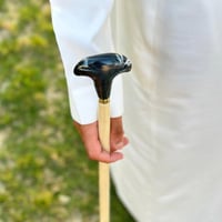 عصا الجنبيه اسود مخلوط كبير