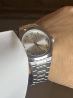 ساعة سكاي فضي