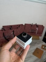 خاتم نجراني - اسود ملكي