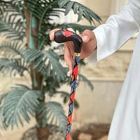 عكاز مقبض حجر كريم