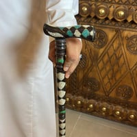 عصا ملكي احجار كريمه