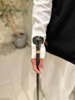 عصا كروي اسود كبير