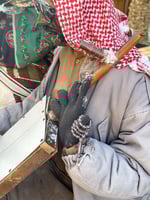 سبحه بكلايت رمادي شفاف