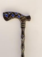 عصا ابانوس حجر كريم