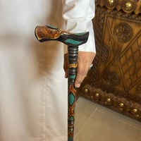 عصا ملكي احجار كريمه