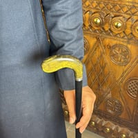 عصا عودي مموج استفهام