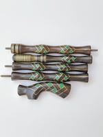 عصا ابانوس حجر كريم