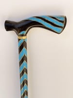 عكاز ابانوس فيروزي