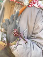 سبحه بكلايت احمر شفاف