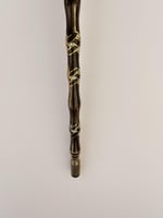 عصا ابانوس حجر كريم