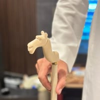 عصا الناقه خشب كامل اللوز