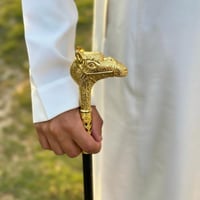 عصا الناقه ذهبي