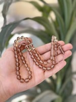 سبحه بكلايت تمليكه رمادي شفاف