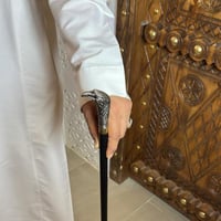 عصا الصقر فضي صغير