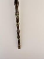 عصا ابانوس حجر كريم