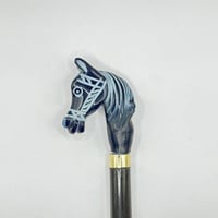 عصا الخيل كحلي غامق صغير