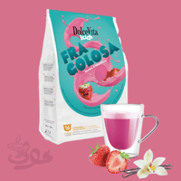 كبسولات لاتيه تشيز كيك فراولة دولتشي فيتا فراكولوز...