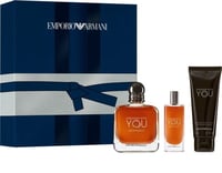 طقم أرماني سترونقر وذ يو انتنسلي او دو بارفان