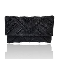 حقيبة سهرة يد مزخرفه مقاس وسط