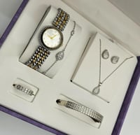 طقم ساعة نسائي فخمه