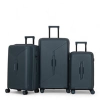 شنط سفر ضد الكسر - مكون من 3 قطع - بكفرات دبل ومقب...