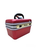 شنطة مجوهرات وذهب فايبر بقفل مقاس 12