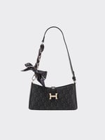 حقيبة كتف مع ذراع فيونكة