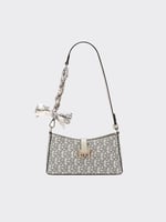 حقيبة كتف مع ذراع فيونكة