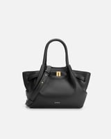 حقيبة يد بإبزيم حزام بلوری