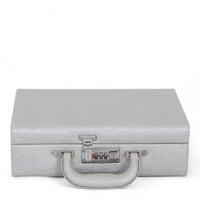 شنطه اكسسوارات على شكل مستطيل مغطاه بالجلد عالي ال...