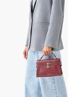 حقيبة كروس بودي كريسبيلا المزخرفة بحزام قابل للفصل...