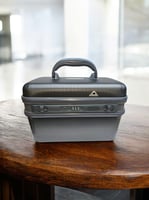 شنطة مجوهرات وذهب فايبر بقفل مقاس 12