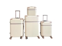 حقائب سفر ودبش فايبر 4قطع