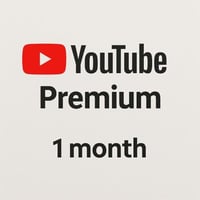 اشتراك يوتيوب بريميوم (شهر)