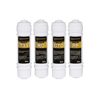 طقم فلاتر كامل لبرادة المدمجة