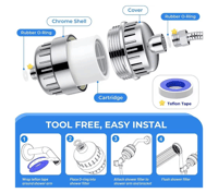 فلتر شاور كربوني