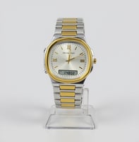 ساعة يد فاخرة رجالية من الفولاذ المقاوم للصدأ بلون...